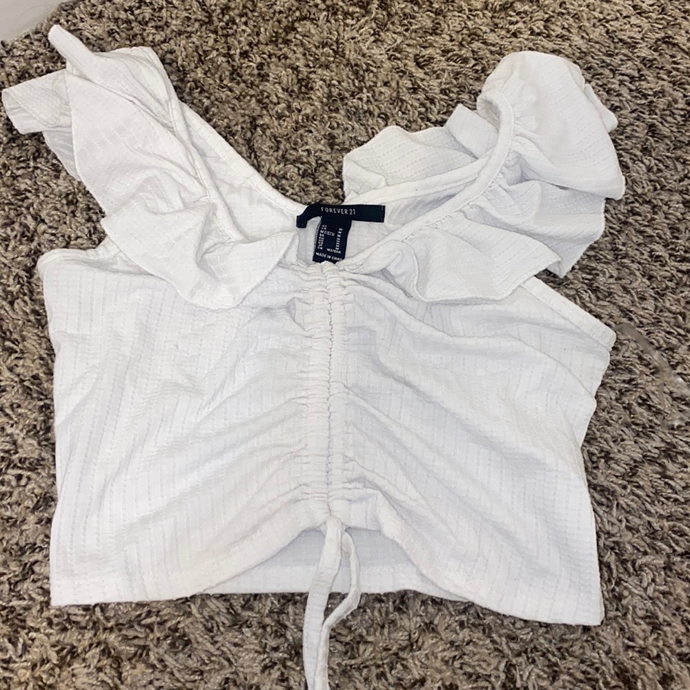 White tank top